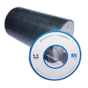 3寸小光盘CD-R刻录盘 空白盘 直径8CM小光盘 熊猫头215MB原料光盘