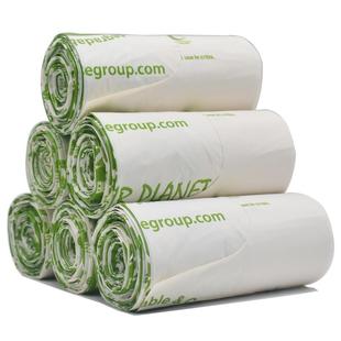 大号全生物降解背心袋垃圾袋环保可降解特厚厨余手提式工厂可定制