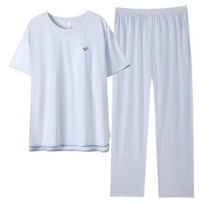 睡衣女士夏季莫代尔短袖家居服