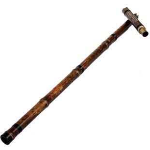 铁心迪专业演奏箫洞箫乐器二节紫竹萧/G调F调8孔6孔箫成人初学萧