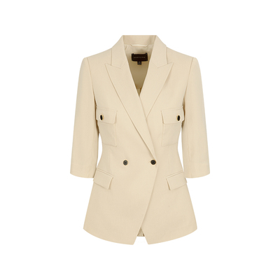 MARYLING戗驳领西装外套