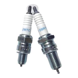 摩托车电喷火花塞A7RTC D8RTC CR8E弯梁骑跨踏板车110 /125三轮车