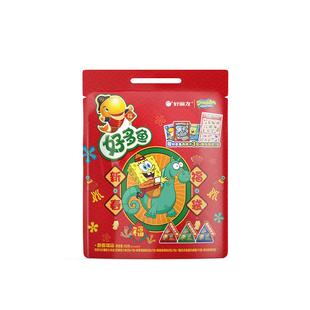 【烈儿超值年货节】好丽友好多鱼新春福袋168g*2零食礼包年货膨化