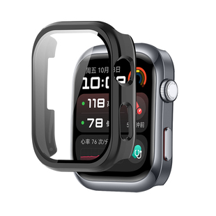 隐者适用华为watchd2保护壳华为D2腕部动态血压记录仪保护套watch d2钢化膜手表屏幕贴膜外壳防摔壳膜一体