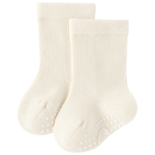 婴儿宝宝学步防滑地板袜春秋季护脚袜幼童中筒袜新生儿弹力胎袜子