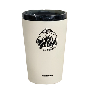 Holidaaays咖啡随行杯高颜值小众磨砂质感不锈钢保温水杯生日礼物