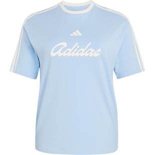 adidas阿迪达斯女子运动休闲短袖T恤KT2782