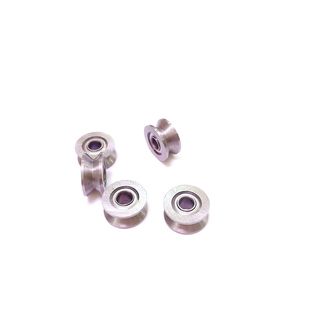 外圈带槽轴承V型槽拉线机过线轮V624Z矫直器V623Z凹槽校直轮滑轮