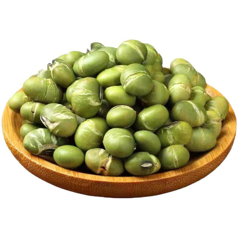 无油干炒盐炒青豆熟即食青毛豆5豆类制品