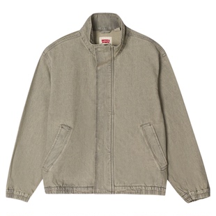 Levi's李维斯26年春夏新款男士轻工装简约休闲风立领牛仔夹克外套