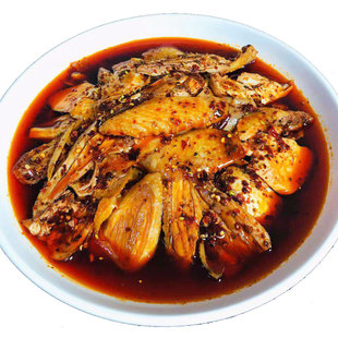 源小幺鬼城特产丰都麻辣鸡块半只装重庆私房菜凉拌鸡红油辣子调料
