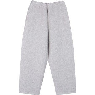 蓬马大童长裤子纯色棉质尼龙空气层秋装男女儿童pomme de terre