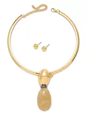 欧美复古洛克风甲壳虫吊坠项圈耳钉简约项饰品choker necklace