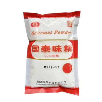 国泰味精炒菜烧菜细晶体无盐