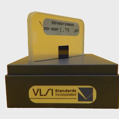 VLSI Standards 1.79μm Step Height Standard Metrology Calibr