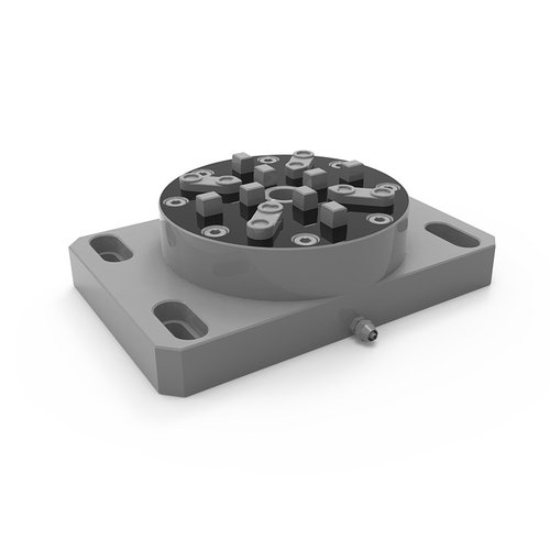 OK夹具自定心虎钳零点CNC快速夹具杰根斯AMF雄克强力气动夹头定制