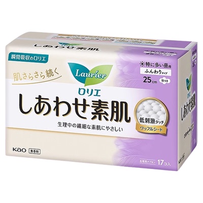 花王素肌卫生巾纤巧型4包