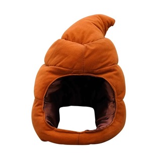 便便头套可爱搞怪屎粑粑沙雕礼物大便网红搞笑生日大帽子毛绒公仔