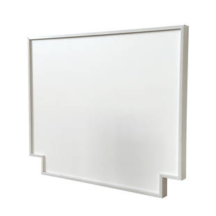 定制超薄地暖分水器遮挡踢脚线洞口改造白色检修口异形盖板装饰画