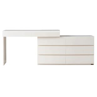 政府补贴全友家居梳妆台卧室简约现代多功能可伸缩斗柜化妆台一体