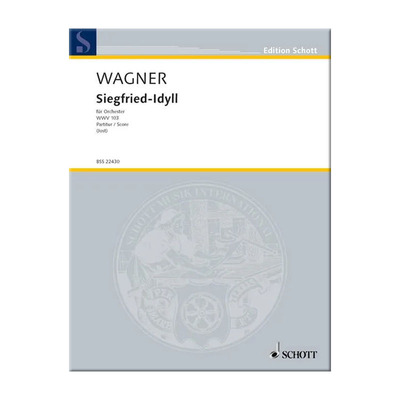 瓦格纳齐格弗里德牧歌管乐队总谱