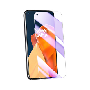 适用一加9钢化膜5G抗蓝光无白边屏保oneplus9r手机膜全包边高清防摔保护1加9rt刚化膜新款全屏覆盖防指纹玻璃