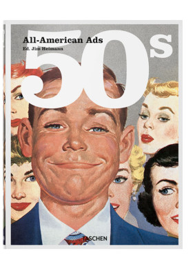 【预订】TASCHEN All-American Ads of the 50s .50年代的美国广告 复古广告平面设计进口原版英文图书