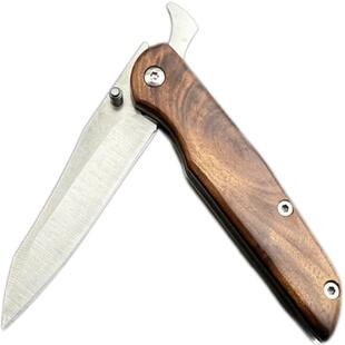 不锈钢折叠小刀锋利高硬度折刀户外便携多功能刀带开瓶器刀水果刀