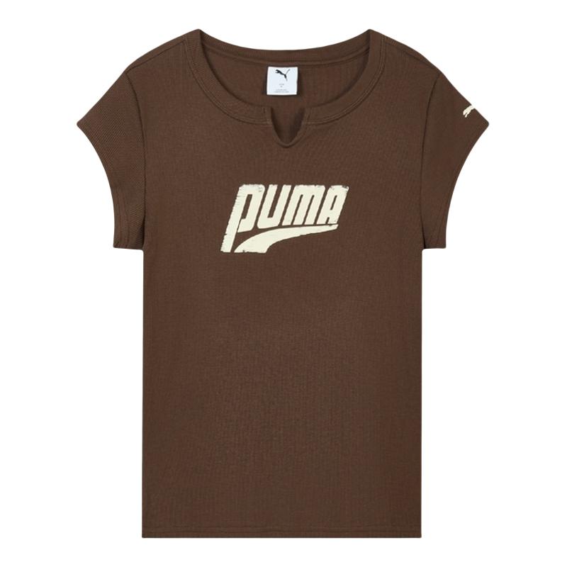 【自营】puma彪马女子-SS GRAPHIC TEE W运动休闲短袖T恤63860790