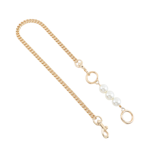 适用蔻驰麻将包链条配件coach腋下包斜挎改造珍珠延长链子单买