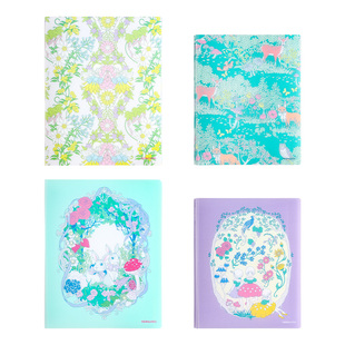 2024日本kokuyo国誉HAKU限定活页本森林秘境B5笔记本日计划月计划时间轴记事本A5日程学习规划本