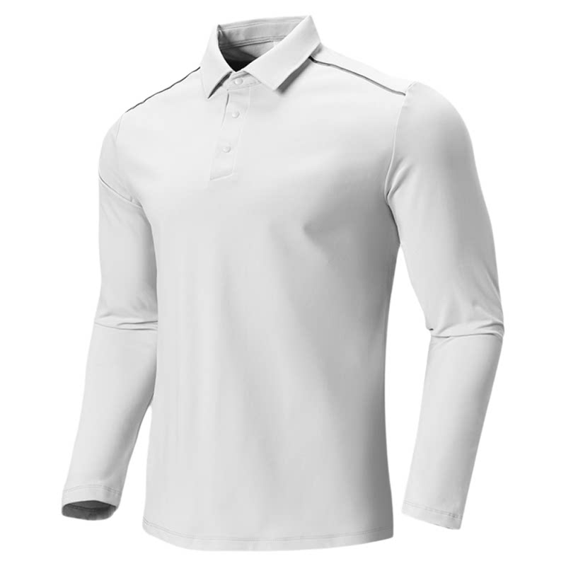 加绒秋冬golf服装男运动休闲上衣高尔夫男士长袖T恤简约POLO衫