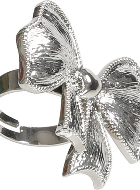 fever金属蝴蝶结铜戒指