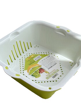 洗菜篮沥水篮蔬菜双层备菜用