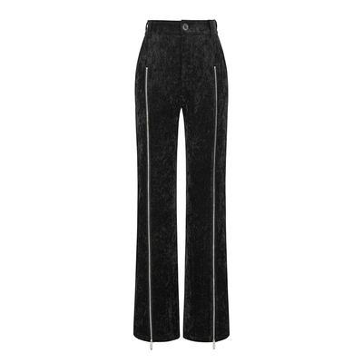 无以幻象拉链两穿可变形长裤