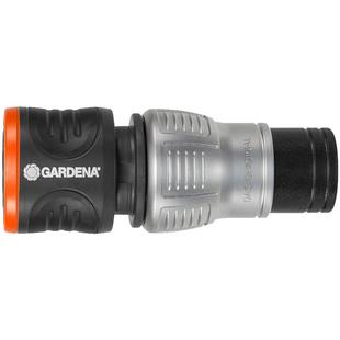 德国进口嘉丁拿GARDENA 豪华金属四分截流水管接头(13mm,1/2”)