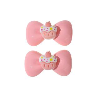 粉色爱心小兔发夹儿童发卡侧边刘海夹子可爱碎发鸭嘴夹小女孩头饰