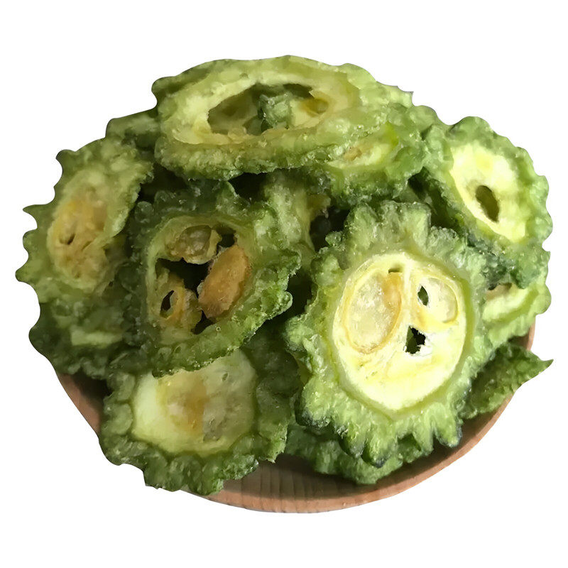 原切脱水苦瓜脆片即食解腻