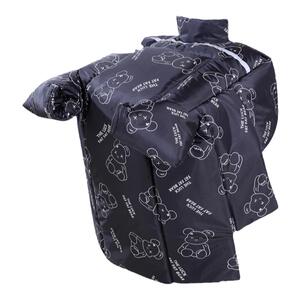 电动车挡风被冬款加绒加厚2024新款电瓶摩托车防雨水防风四季通用