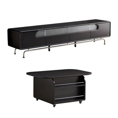 全友家居复古茶几电视柜