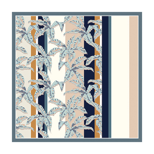 上海故事2026新款桑蚕丝印花真丝小方巾丝巾系脖送妈妈礼盒礼物