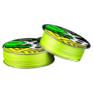 进口路亚专用大马力PE线远投线8编中国红大马力微物沉水主线防咬