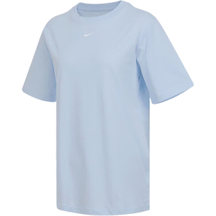 Nike/耐克官方正品2025夏季款女士休闲耐穿户外短袖FD4150-423