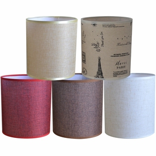 定制灯笼罩羊皮纸壁灯台灯床头灯落地灯灯罩宾馆酒店吊灯布艺灯罩