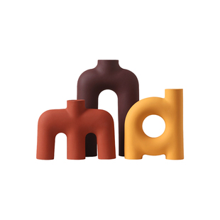 JOJO'S L. PD.workers.花瓶创意现代简约摆件客厅餐桌陶瓷 | 足工