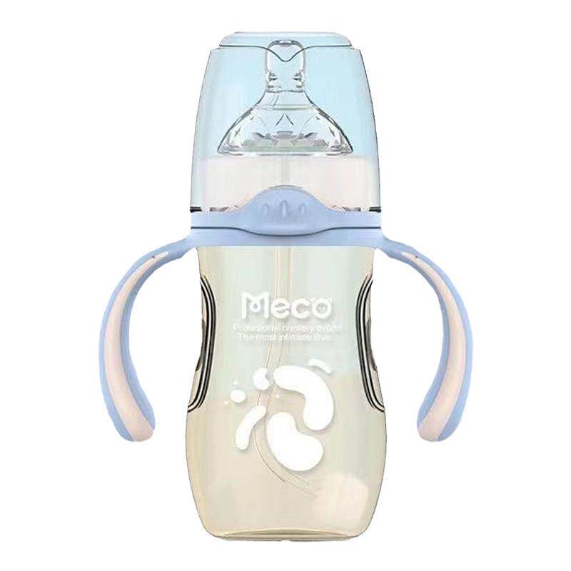 爱因美母乳ppsu防漏水杯塑料奶瓶