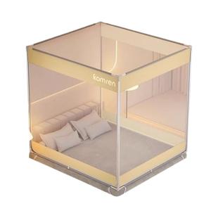 蚊帐家用防摔2025新款1米5支架婴儿童防蚊蒙古包全包新型开门遮光