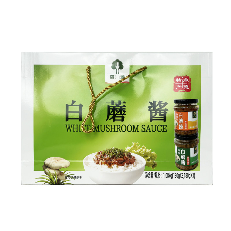 承德森源白蘑酱鲜香美味下饭菜