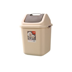 飞达三和带盖摇盖大号垃圾桶家用可手拎创意厨房厕所客厅卧室纸篓