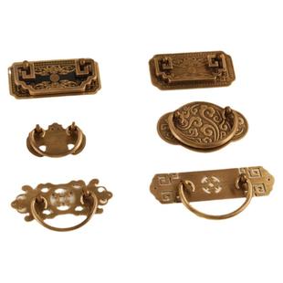 古典家具中式拉手纯铜仿古拉手红木家具衣橱柜书柜箱子抽屉拉手